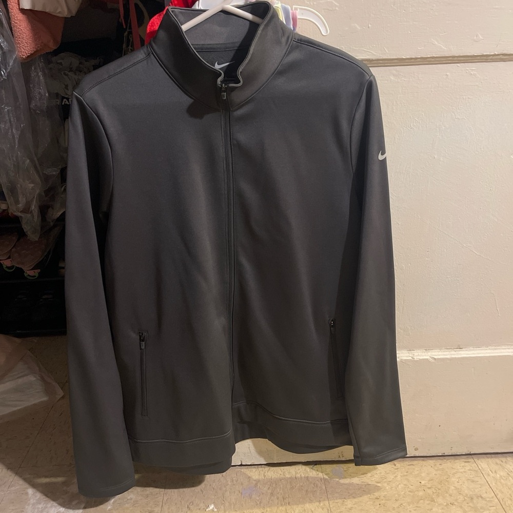 Nike womens charcoal grey Jacket
